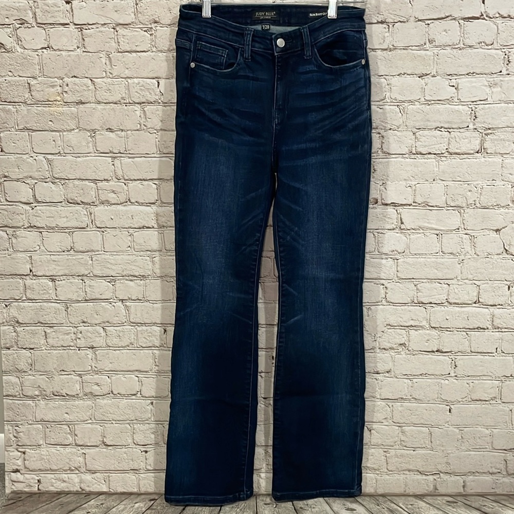 Judy Blue Dark Indigo Flare Jeans